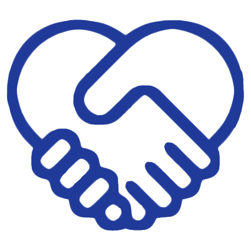 trustwortiness icon blue